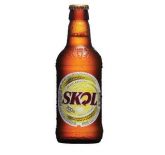 Ceveja  skol   garrafa 300 ml