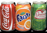 Refrigerantes latas coca-cola , guaraná 350ml